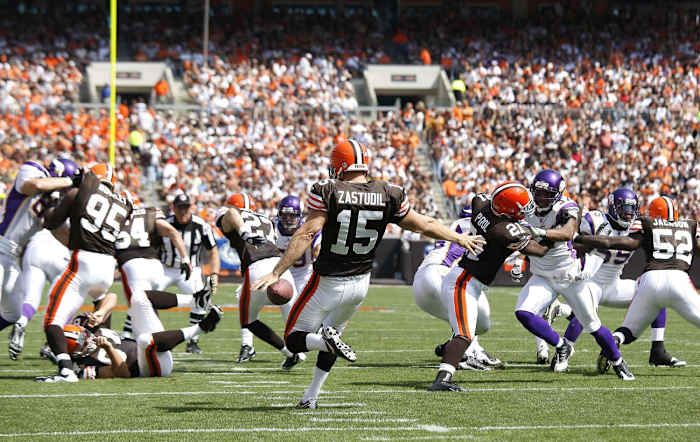 On Saturday night, Carson and crew consulted with former teammate Zastudil, who’d also kicked for the Browns and knew the conditions at the stadium well.